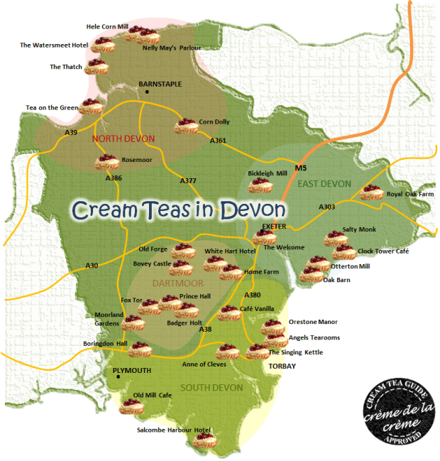 Best Cream Teas In Devon