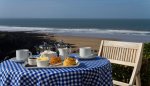 North Devon Beach Cream Tea Watersmeet